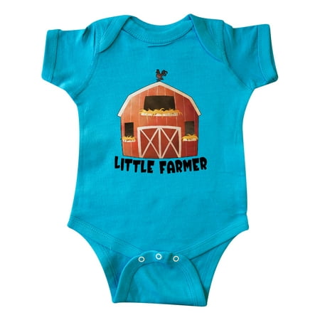 

Inktastic Little Farmer- Barn Gift Baby Boy or Baby Girl Bodysuit