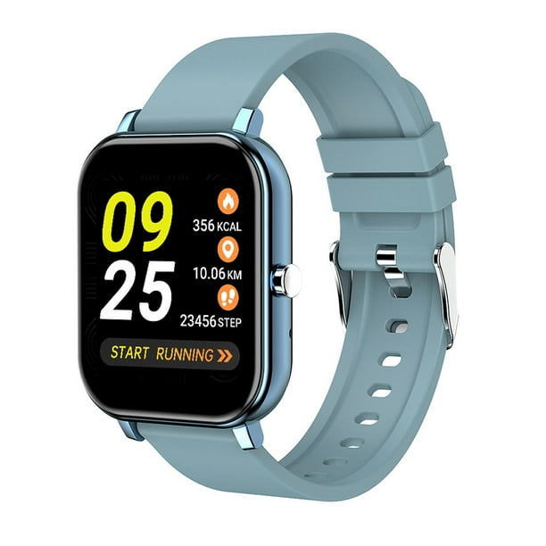 Smart Watch Electronic Sports HD Touch Pulsera de llamada Bluetooth con detector de frecuencia cardíaca, azul Methold EL000712-02B