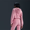 thumbnail image 2 of Women's Nike Sportswear Club Fleece Full-Zip Hoodie Color: Elemental Pink Heather Size: X LARGE, 2 of 4