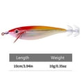 thumbnail image 3 of Octopus Hooks Lure 10cm 10g Luminous Octopus Bait Tackle (Red Head Gold Body), 3 of 3