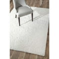 thumbnail image 3 of Nuloom 5'3" x 7'6" Tapis de Shag en Blanc, 3 of 7