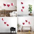 thumbnail image 2 of Cuadro Decorativo Tríptico Vertical Flores Rojas Canvas Revolution Set De 3 Cuadros 25x38 cm, 2 of 5