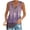 Purple, variant on Womens Clothes under $5.00 Clothing Women's Summer Fashion Casual O-neck Sleeveless Printed Vest Tops