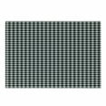 thumbnail image 1 of Black and Grey Cutting Board, Grid of Pinwheel Style Shapes and Circles Abstract Geometric Pattern, Decorative Tempered Glass Cutting and Serving Board, Small Size, Black Grey White, by Ambesonne, 1 of 1