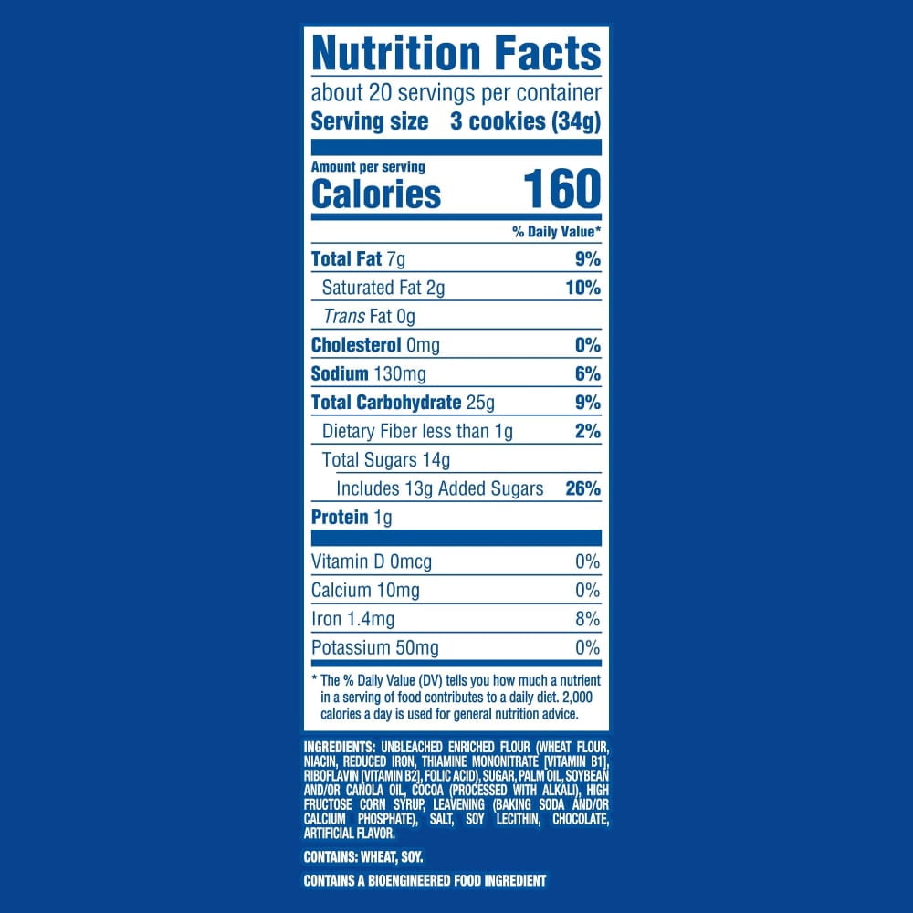 OREO Chocolate Sandwich Cookies Party Size 24.16 oz - Pack of 2 & Lotus Biscoff Cookie - 0.2 Oz - 1 ct