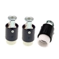 thumbnail image 1 of Candelabra Base Keyless Socket,E12 Porcelain Lamp Holder with Bakelite Shell,Metal Bracket Ring (Ceramic,3-Pack), 1 of 3