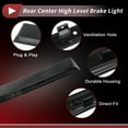 thumbnail image 5 of Unique Bargains JL1Z-13A613-C LED Third Brake Light for Ford Expedition Explorer 2020-2024 923-300 Red 3rd High Mounted Stop Lamp for Lincoln Navigator Rear Center High Level Brake Light, 5 of 7