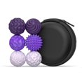 thumbnail image 1 of 6PCS Magnetic Fidget Balls Toys, Silicone Sensory Stress Relief Toy for Adults,Teens with Autism, Anxiety, ADHD, Fidget Magnets & Magnetic Toy Fun Gift- Purple, 1 of 5