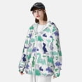 thumbnail image 5 of Fotbe Dinosaur Men's Women's UPF 50+ Sun Protection Jacket Hooded Cooling Shirt with Pockets Hiking Outdoor Performance-, 5 of 9