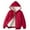 #136-Red, variant on AUNVITO Boys & Girls Winter Fleece Lined Hooded Jacket Warm Zip Up Coats for Kids 3-12Y Soft Cotton Outerwear Casual Puffer Coat with Pockets