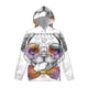 thumbnail image 3 of Sudadera con capucha con estampado 3D de Pug y animales para hombre, sudadera con capucha con estampado de perro, sudadera informal de manga larga a la moda para la calle, 3 of 4