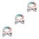 thumbnail image 1 of Qarigey Diademas Lazo Nudo Estiramiento Anudado ancho Envoltura Accesorios para el cabello Diadema para de cara Maquillaje Yoga Verde rosa raya Type1 NO1 Qarigey CBP387201, 1 of 6