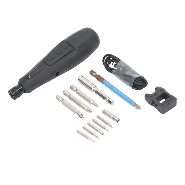 Rechargeable Power Screwdriver Electric Screwdriver Kit Straight