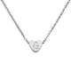 thumbnail image 1 of Collar Inicial de Corazón Uxcell para Mujeres, Cadena de Acero Inoxidable Baño de Oro de 18K, Collar Personalizado con Letra G para Regalos de Joyería para Mujeres, Tono Plateado, 1 of 6