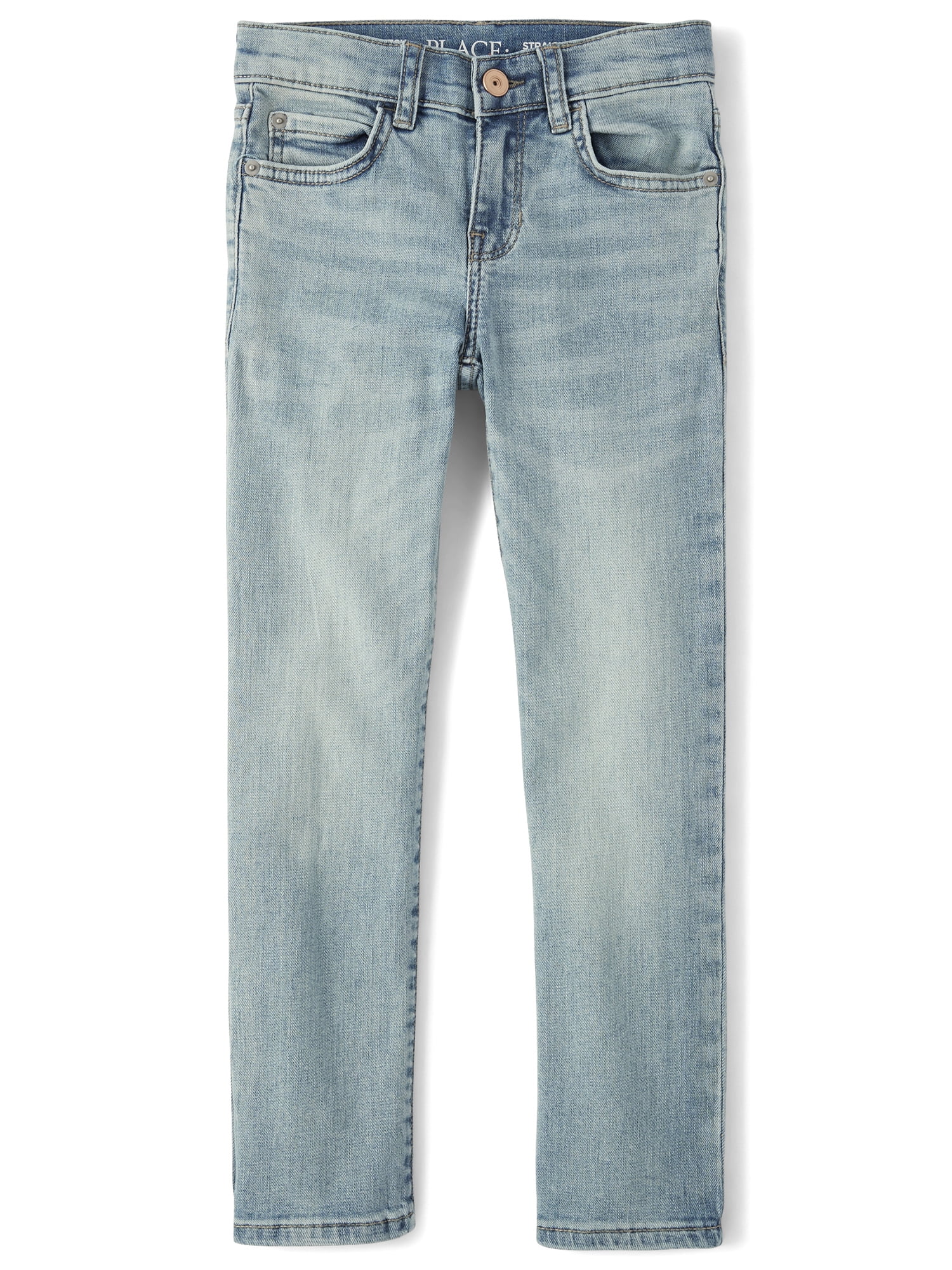 The Children's Place Boys Stretch Straight Fit Jeans, Sizes 4-18