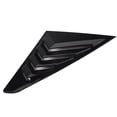 thumbnail image 4 of Rear Side Window Louvers, Scoop Louvers Cover Blinds for MG 5 MG5 2021 Car Exterior Accessories, Bright Black Style, 4 of 8