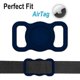 thumbnail image 2 of Case compatible with air tag for dogs and cats, soft shockproof cover (navy blue ), 2 of 5