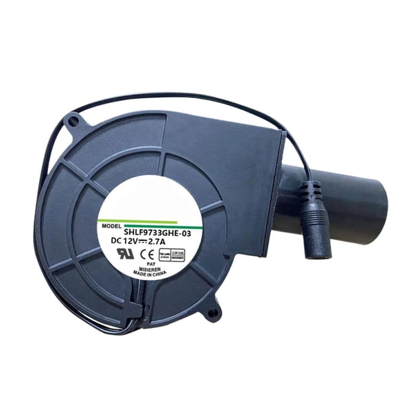 Soplador eléctrico para barbacoa de 12 2,7 a con arranque fácil, centrífugo, para barbacoas, parrillas y equipos de picnic.