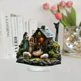 thumbnail image 7 of Nativity Desktop Decoration for Living Room, Spring Easter Decor Easter Indoor Decor, Easter Decorations Valentine Day Decor, 7 of 7