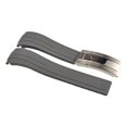 thumbnail image 3 of Correa de reloj de silicona Yuyangstore Ajustables y ligeros con hebilla plegable Gris, 3 of 8