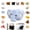 Elephant, variant on Magnetic Plush Cat Car Decor, 14cm Kawaii Stuffed Animal Ornament for Car Exterior, Cute Magnetic Decoration for Dashboard, Side Mirror, Refrigerator, Locker, for Cats Lovers