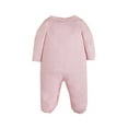 thumbnail image 5 of ATAIKU Infant Baby Girls' Sleep and Play Footed Pajamas One-Piece Sleeper Button Romper Jumpsuit Cotton PJs For Newborn, 5 of 10