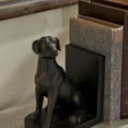 thumbnail image 4 of Decmode - Dark Brown Labrador Dog Bookends, Pair: 6" x 8" Each, 4 of 9