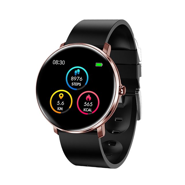 Reloj inteligente Irfora H11 Smart Watch BT 4.0 1.22in Pantalla táctil Smart Bracele con frecuencia cardíaca GPS Fitness Activity Tracker IP68 Impermeable Salud Ejercicio Smartwatch para Android iOS N Irfora Reloj inteligente