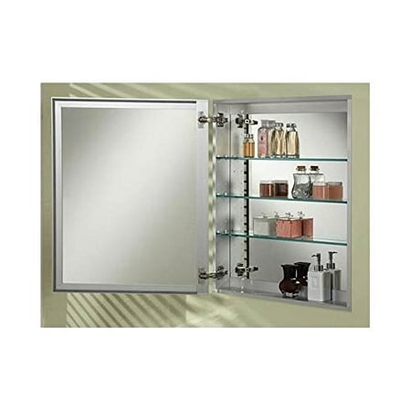 Broadway Beveled Single Door Medicine Cabinet W 3 Adjustable