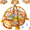 Yellow Lion, variant on Babyeap 3-in-1 Baby Gym and Play Mat, Baby Activity with Ocean Ball Sensory Toys Gifts, 0-36 Months