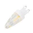 thumbnail image 3 of Bombilla de cristal de filamento LED de estilo vintage de 4 W, iluminación blanca fría y cálida AC110 V (blanco frío-G9), 3 of 8
