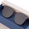 thumbnail image 2 of Gafas de sol con montura grande de moda coreana para hombres y mujeres, 2 of 4