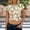 A411 Yellow, variant on Xdegoge Womens Vintage Small Floral Print Baby Tee Slim Fit Cropped T Shirt Crew Neck Y2K Aesthetic 90s Retro Style Summer Fashion Soft Stretch Apparel Tees Tops Shirts