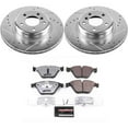 thumbnail image 3 of PowerStop Front Z26 Street Warrior Carbon-Fiber Ceramic Brake Pad and Drilled and Slotted Rotor Kit Fits: BMW Select Models K7163-26, 3 of 9