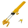 thumbnail image 4 of Bloqueo del volante,Bloqueo de volante antirrobo con ,Cerradura de seguridad antirrobo para automóvil de alta resistencia,color amarillo,Dispositivo antirrobo para coche,cerradura de, 4 of 7