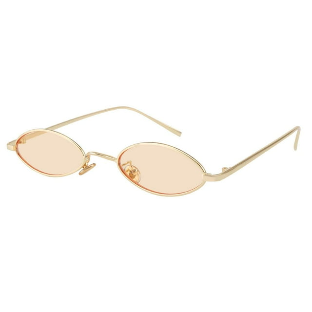 Gafas de Sol MEETSUN Vintage años 90 con Montura Metálica Oval Pequeña