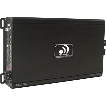 Massive Audio - Massive BP6000.1 Car Amplifier Black - Black