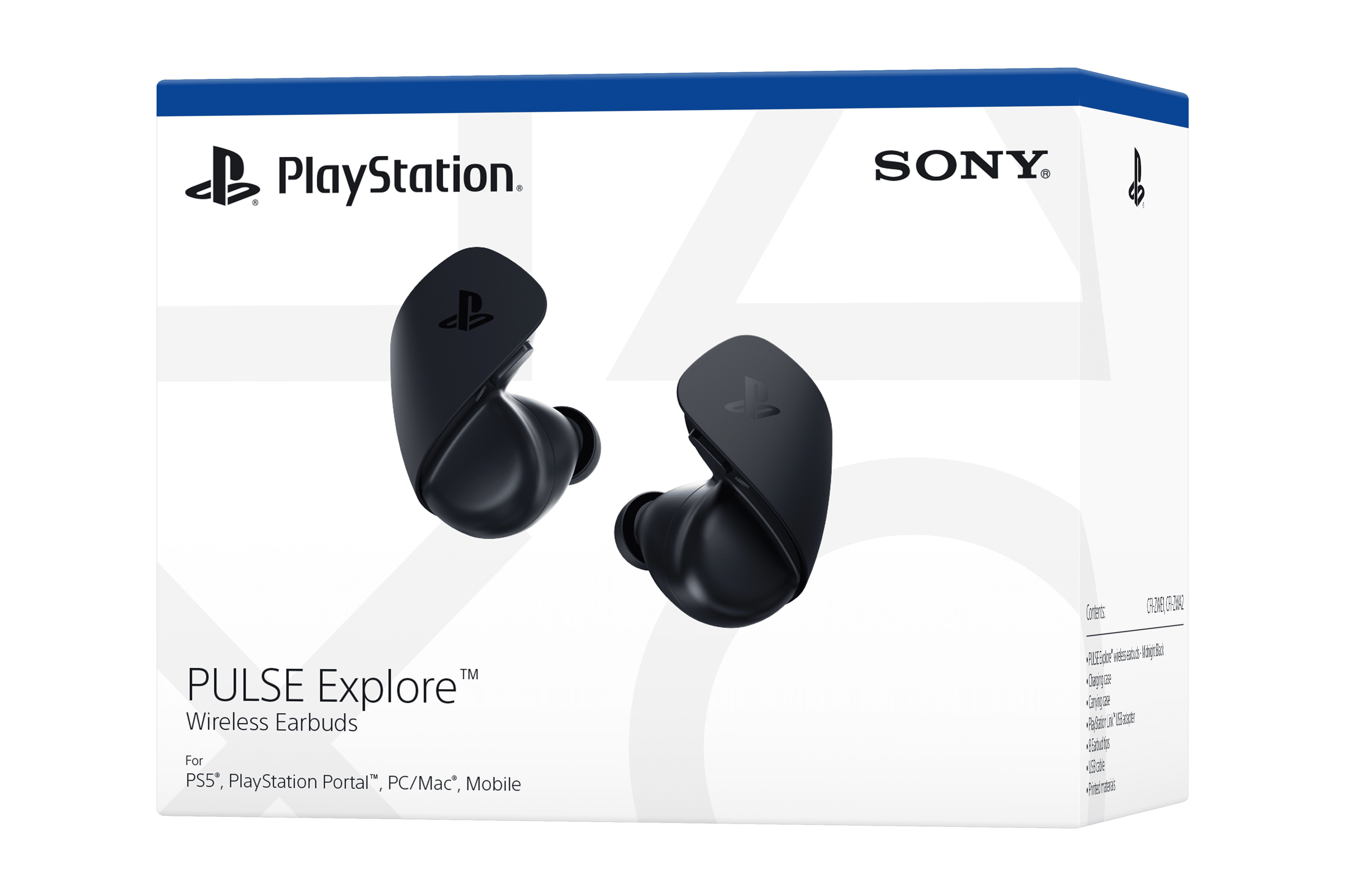 PlayStation PULSE Explore Wireless Earbuds, Midnight Black photo 8