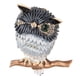 thumbnail image 3 of Broche Pin lindo búho forma Animal diamantes de imitación adornado exquisito Pin de ropa para mujer ropa decoración regalo, 3 of 10