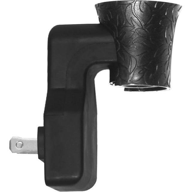 Earffloz 1 Pack Polarized Fragrance Plug Compatible with Bath and Body Works Refill Replacement of WallFlower Plug in Air Freshener ETL EMC CE Certificated Black 1 Piece