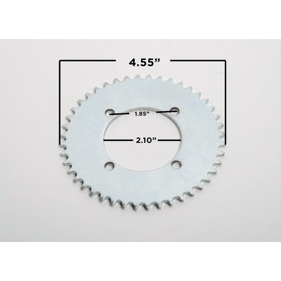 Sprocket chain wheel drive gear 44T #T8F 8mm 4 hole f rear GoKart ATV Scooter