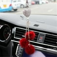 thumbnail image 2 of Bling Car Mirror Accessories Car Rear View Mirror Hanging Charms, 2 of 7