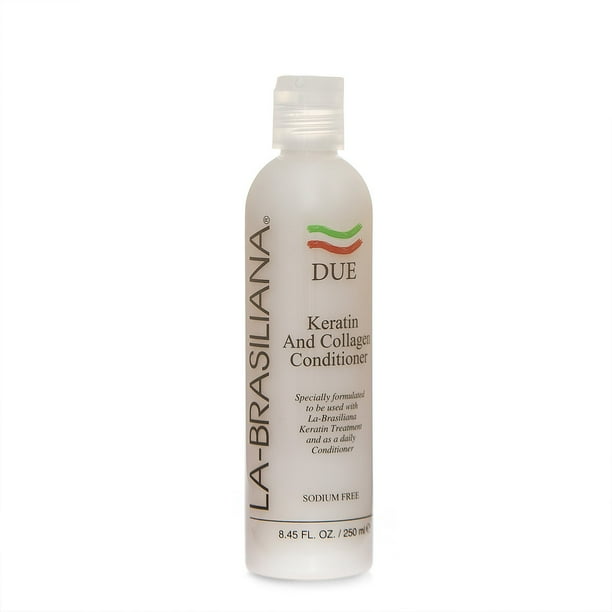 La-Brasiliana Due Acondicionador de Queratina y Colágeno 8.45 fl.oz.