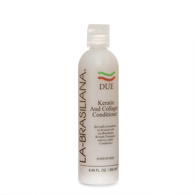 La-Brasiliana Due Acondicionador de Queratina y Colágeno 8.45 fl.oz.