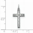 thumbnail image 4 of Sterling Silver Laser Cut Latin Designed Cross Pendant, 4 of 4