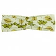 thumbnail image 1 of Leaves Headband, Digitally Generated Print of Autumn Elements, Elastic and Soft Women's Bandana for Sports and Everyday Use, Grey Red Coconut, by Ambesonne, 1 of 3