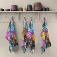 thumbnail image 5 of Coolnut Funny Cats Colorful Dish Towels for Kitchen Soft Tea Towel Set of 4 Absorbent Dishcloths Hand Towels for Drying Dish Cloths 28" x 18" Washcloth Gift, 5 of 7