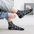 thumbnail image 4 of Salouo Space Pattern Unisex Middle Tube Socks,Middle-Finger Knee High Socks Over The Calf Tube Stocking Crew Stockings for Women and Men Tube Socks, 4 of 8