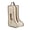 beige, variant on Boot Storage Bag Non-Woven Fabric Dustproof Organizer with Clear Window and Handle, Portable Shoe Storage Case for Long Boots and Short Boots, Closet Organizer