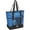 Royal Blue, variant on Everest Unisex Deluxe Shopping Tote Bag Black